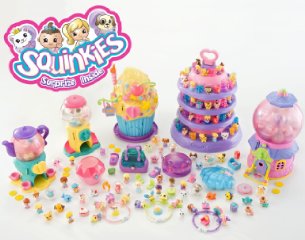 Squinkies Toys - Squinkies Gumball Surprise Playhouse