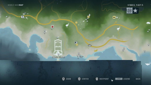 A Connection to the Past Mission, Tablet 1: Gameplay 01 Map.