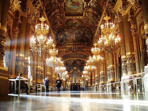  Grand foyer of Palais Garnier‎ 