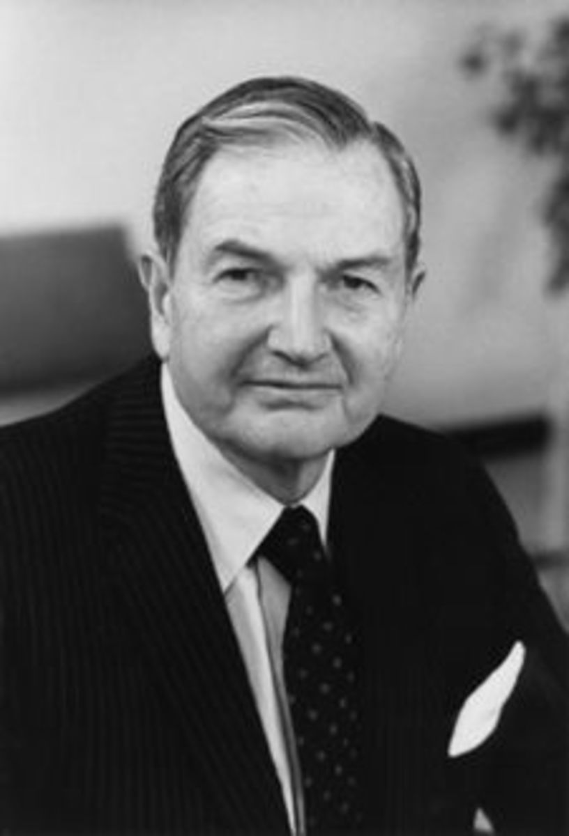 One of the World's Wealthiest Men: A Younger David Rockefeller