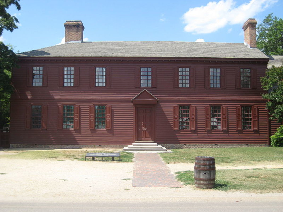 The Peyton Randolph House in the heart of Colonial Williamsburg