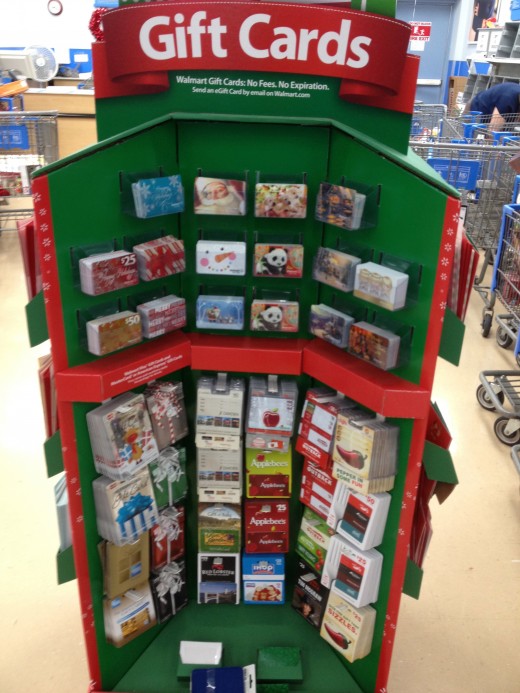 pic of gift card display