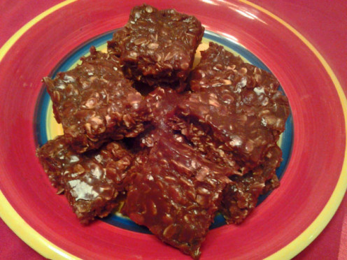 Chocolate Peanut Butter Squares