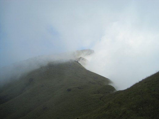 There you are in the clouds.....