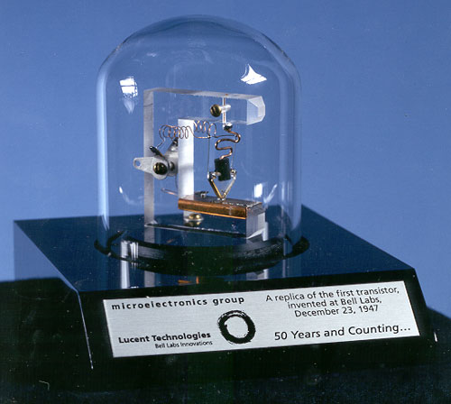 A Replica of First Transistor