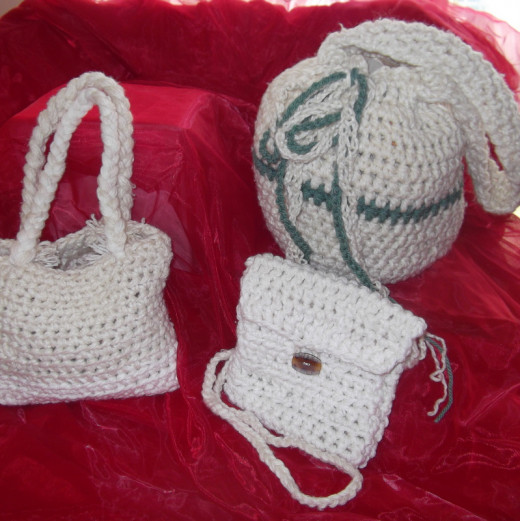 Crochet bags
