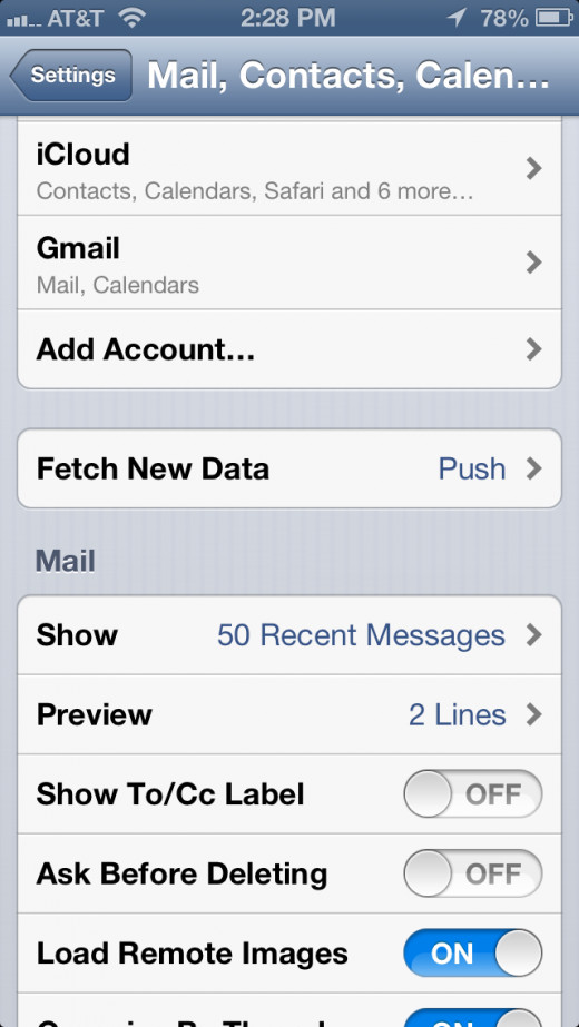 Tap on Fetch New Data