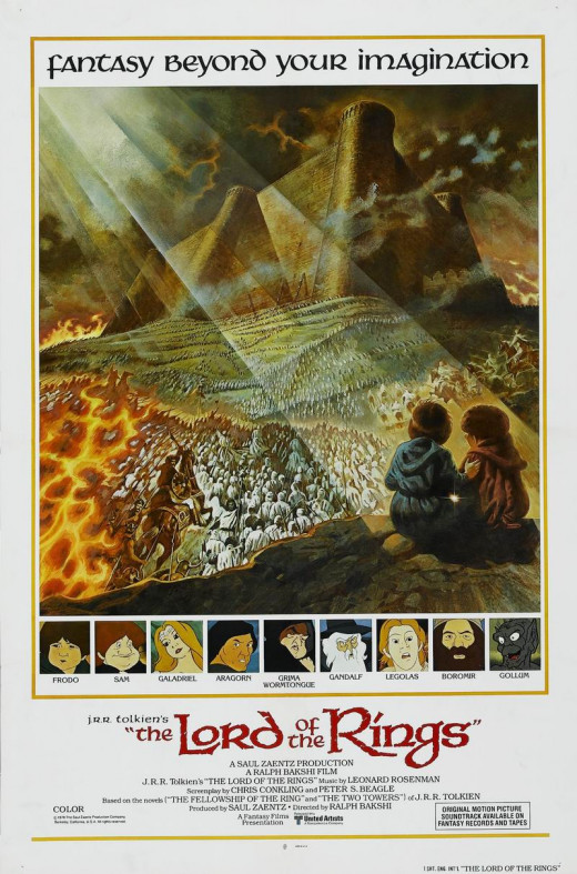 The Lord of the Rings (1978) poster