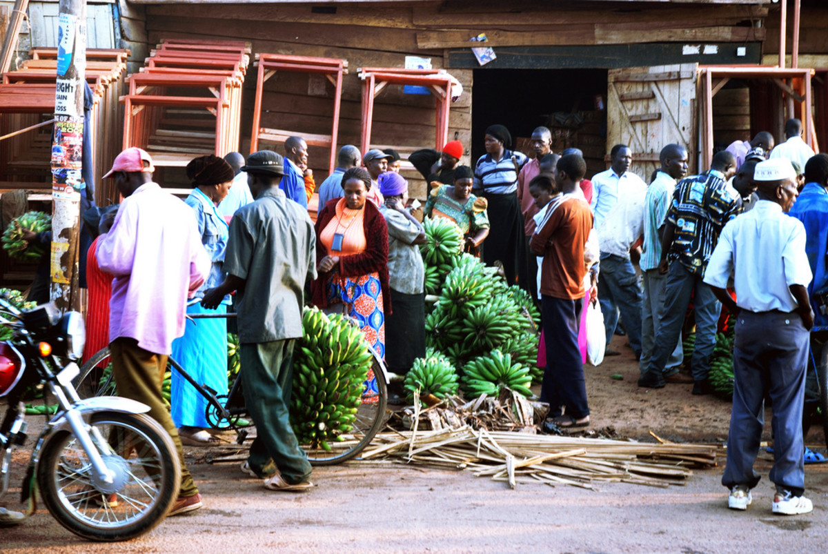 Scene from Kampala, Uganda