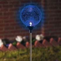 Solar Color Changing Gazing Ball Garden Light