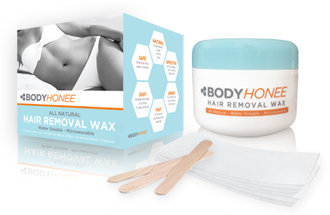 Hair removal wax kit