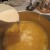 Adding cream Adding cream