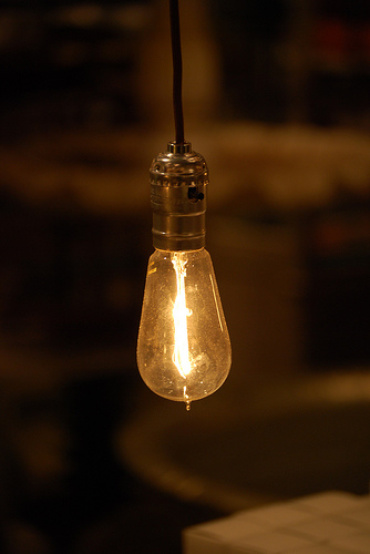 Without creativity, could Edison have conceived of the light bulb?