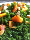 Massaged Kale Salad with Butternut Squash