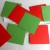 Cut the coloured papers into squares Cut the coloured papers into squares