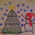 This close up of the ironed on transfer shows how dense the dotting becomes. This close up of the ironed on transfer shows how dense the dotting becomes.