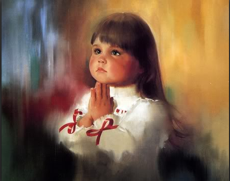 Teach the children divine reassurance.~PRAY
