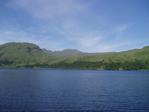 Loch Katrine, the setting for Scott's "The Lady of the Lake"