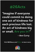 #26 Acts Of Kindness - Ann Curry Style