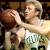 Larry Bird in the free-throw line. Larry Bird in the free-throw line.