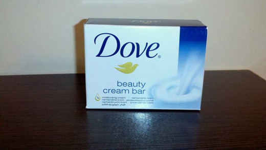 Dove Beauty Cream Bar. 