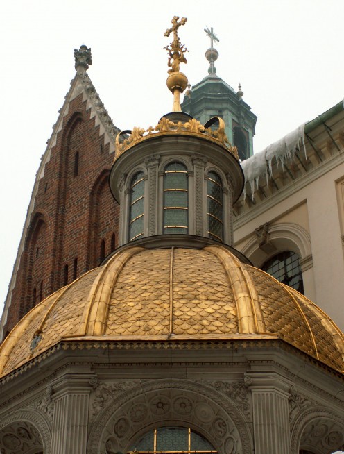 Chapel Roof; Krakow Cathedral mkII in Kraków, Poland