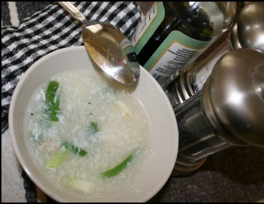 Hot and tasty soup.