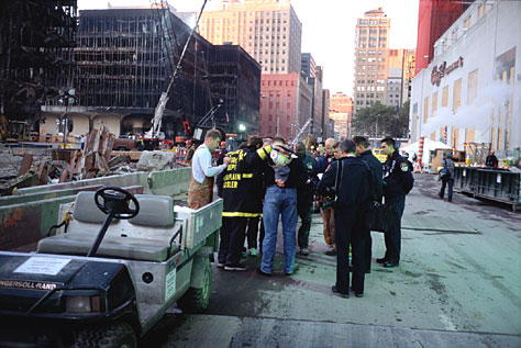 Image from US State Department: World Trade Center 9/11: Prayer Meeting is a form of healing, spiritually and mentally