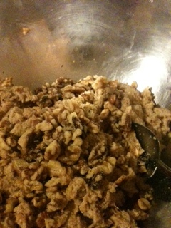 Add nuts for good health.