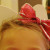 The hair and bow hide any imperfections from gluing the ears to the headband.