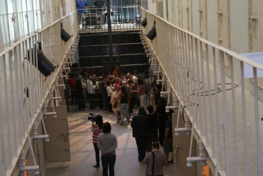 Micro theater in Segovia prison cells