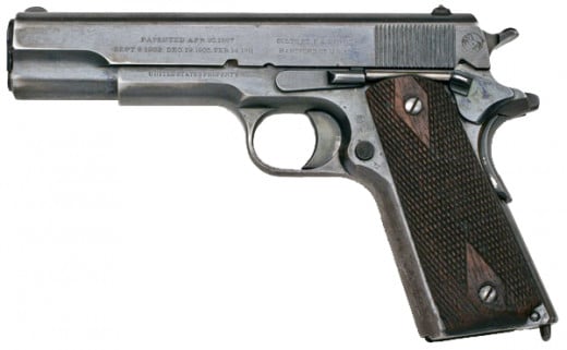 This venerable pistol would still be legal under Larry's Second Proposal.