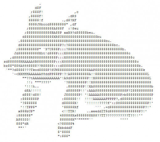 Year of the Boar: Happy New Year ASCII Text Art | HubPages