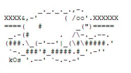 Year of the Boar: Happy New Year ASCII Text Art | HubPages