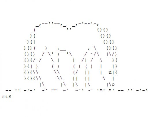 Year of the Horse: Happy New Year ASCII Text Art | hubpages