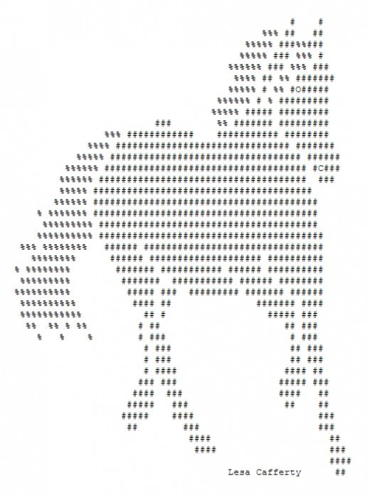 Year Of The Horse Happy New Year Ascii Text Art Hubpages