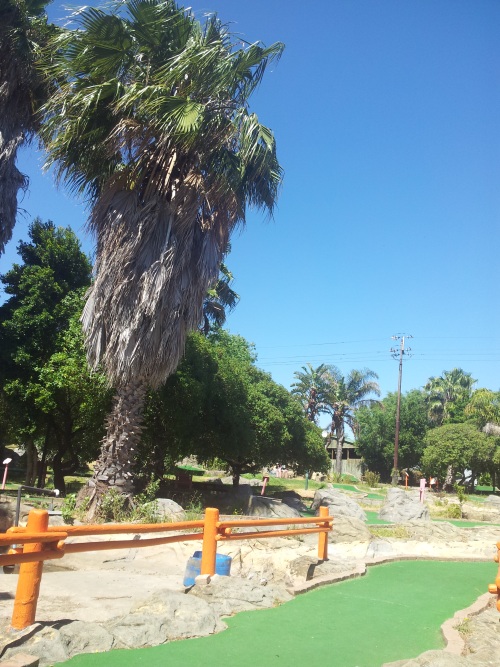 Putt Putt or miniature golf is a great way to spend an hour or two.