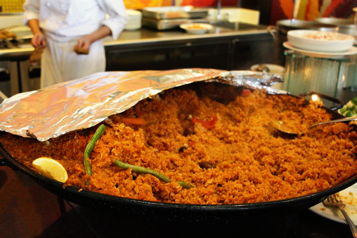 This is the Big Paella!  Trivia: Paella is a Spanish dish but has been adapted in Filipino cuisine