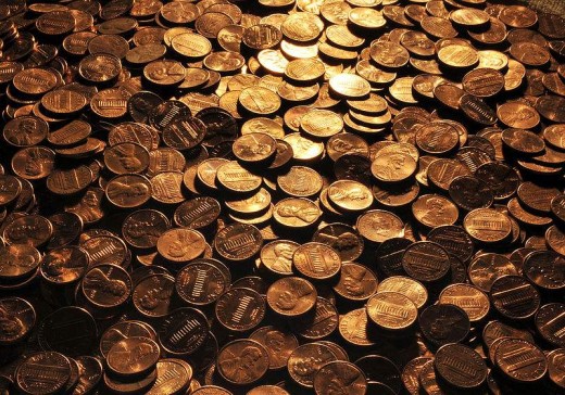 Pennies add up quickly