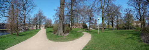 Kenaupark, in Haarlem, The Netherlands