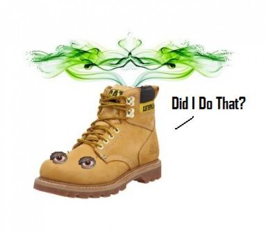 clean dirty leather boots
