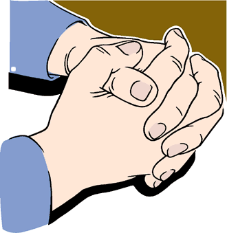 Try interlocking your fingers and hands to remove the temptation of nail-biting