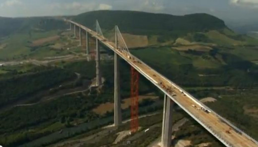 Millau Viaduct - tallest bridge in the world