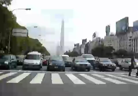 Widest street in the world - Buenos Aires