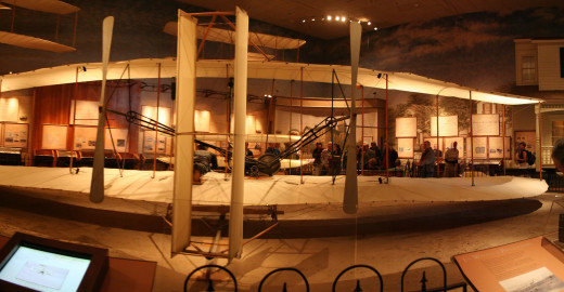 The original 1903 Wright  Flyer is located in the Smithsonian Museum
