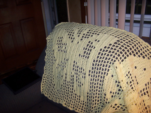 Butterfly Prayer Shawl - Hope and Survivor