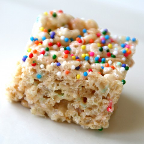 These delicious and festive looking treats are great for a birthday party snack!