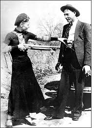 Bonnie Parker and Clyde Barrow