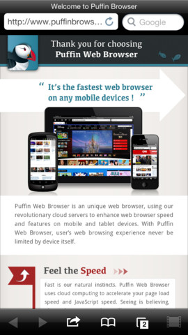 Puffin Web Browser for iPad