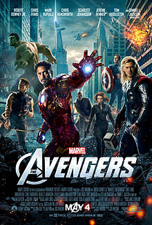 The Avengers was the biggest grossing film of 2012